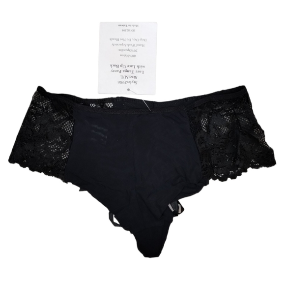 Lace Up Back Panties M L - Picture 7 of 9